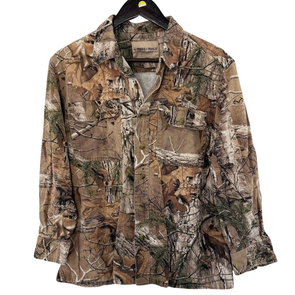 Trees & Trails Realtree Camo Shirt L